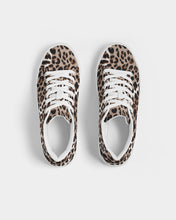 Load image into Gallery viewer, SMF Leopard Print Feminine Faux-Leather Sneaker