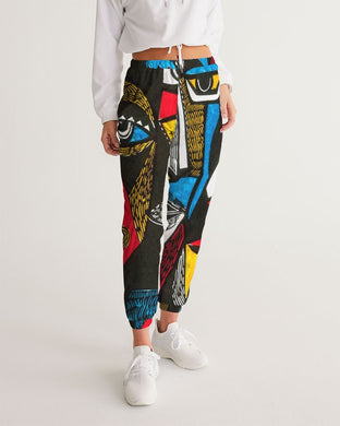 Abstract Face Women's Track Pants