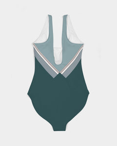 Academe Feminine One-Piece Swimsuit