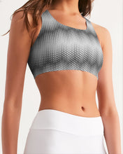 Load image into Gallery viewer, Althea Athletic Triangle Chevron Geo Women&#39;s Seamless Sports Bra