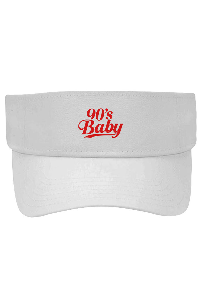 Classick 90's Baby Red Otto Sun Visor Cap