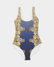 Load image into Gallery viewer, SMF Fortune Clouds Feminine One-Piece Swimsuit