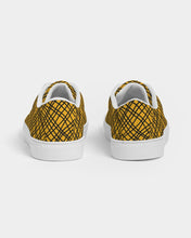 Load image into Gallery viewer, SMF Yellow Love Feminine Faux-Leather Sneaker