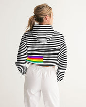 Load image into Gallery viewer, Catch Your Eyes Women&#39;s Cropped Windbreaker