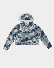 Load image into Gallery viewer, Waves Women's Cropped Windbreaker