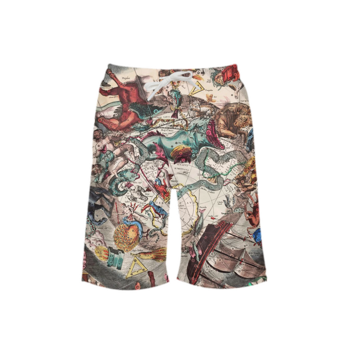 Stars Map Masculine Youth Swim Trunk