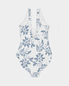 SMF Porcelain Feminine One-Piece Swimsuit