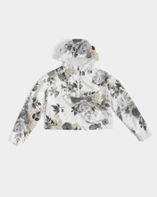 Load image into Gallery viewer, Bouquet Women&#39;s Cropped Windbreaker