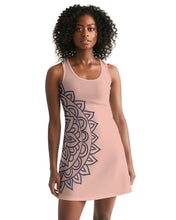 Load image into Gallery viewer, SMF Pop Elements On Pink Feminine Racerback Dress