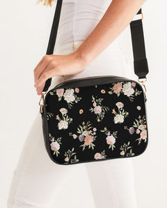 Floral Pattern Crossbody Bag