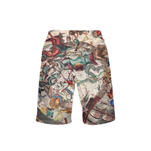 Load image into Gallery viewer, Stars Map Masculine Youth Swim Trunk