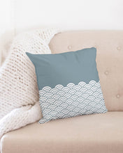 Load image into Gallery viewer, Waves Throw Pillow Case 18"x18"