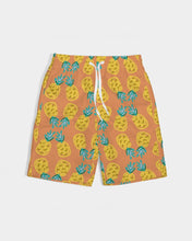 Load image into Gallery viewer, Two Pineapple Masculine Youth Swim Trunk
