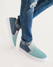 Load image into Gallery viewer, SMF Gradient Blues Slip-On Canvas Shoe