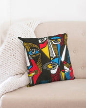 Load image into Gallery viewer, Abstract Face Throw Pillow Case 18&quot;x18&quot;