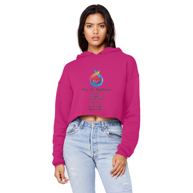 SMF Fire Gang Unisex Cropped Hoodie