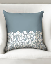 Load image into Gallery viewer, Waves Throw Pillow Case 18"x18"