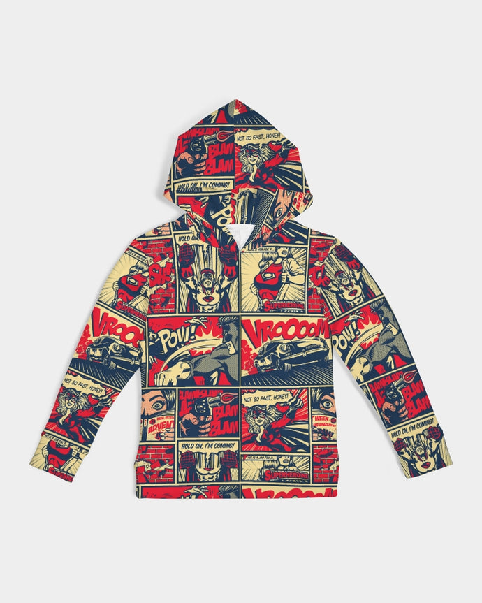 Comic Art Kids Hoodie