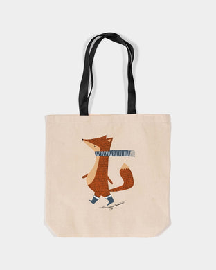 Fox Canvas Tote