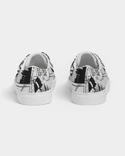 Load image into Gallery viewer, SMF Retro Comic Feminine Lace Up Canvas Shoe