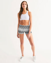 Load image into Gallery viewer, Althea Athletic TRIANGLE CHEVRON Women&#39;s Mid-Rise Yoga Shorts