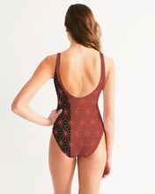 Load image into Gallery viewer, SMF Plum Blossom Feminine One-Piece Swimsuit