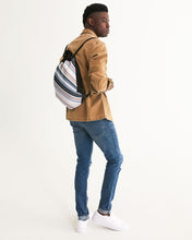 Load image into Gallery viewer, Soft Beach Stripe Canvas Drawstring Bag