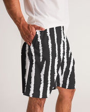 Load image into Gallery viewer, Zebra Masculine Jogger Shorts