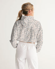 Load image into Gallery viewer, Liberty Floral Women&#39;s Cropped Windbreaker