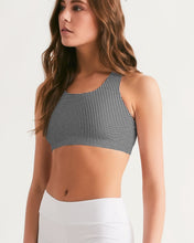 Load image into Gallery viewer, Small Houndstooth Women's Seamless Sports Bra