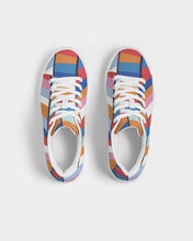 Load image into Gallery viewer, SMF Rainbow Feminine Faux-Leather Sneaker