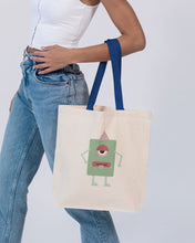 Load image into Gallery viewer, Robot Canvas Tote