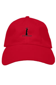 SMF Red FYA premium dad hat