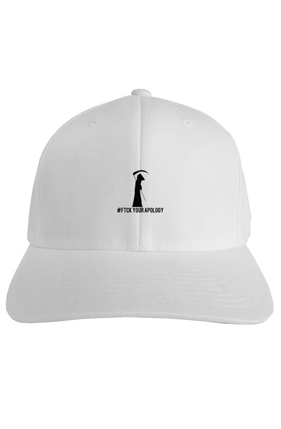 SMF White FYA fitted hat