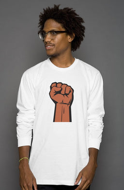 SMF Power plain sleeve tee