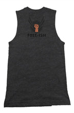 Load image into Gallery viewer, SMF Dark Gray FREE-ISH unisex muscle tank