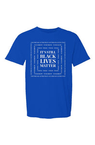SMF Black Lives Blue Crew T-Shirt