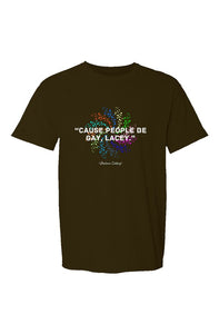SMF Brown Lacey Crew T-Shirt