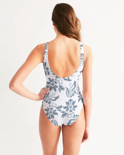 Load image into Gallery viewer, SMF Porcelain Feminine One-Piece Swimsuit