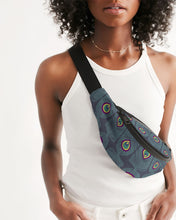 Load image into Gallery viewer, Peacock Tails Crossbody Sling Bag