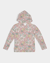 Load image into Gallery viewer, Pink Pineapple Floral Kids Hoodie