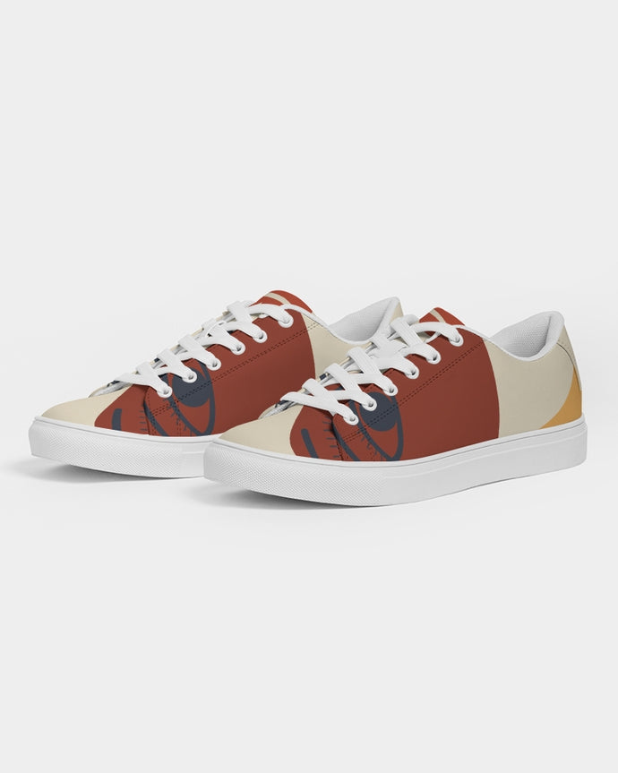 SMF My Lady Feminine Faux-Leather Sneakers