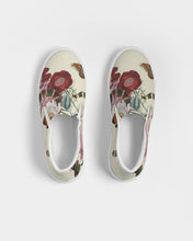 Load image into Gallery viewer, SMF Snake On Flowers Feminine Slip-On Shoes
