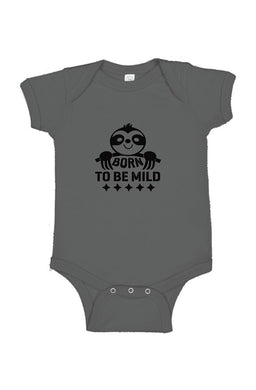 SMF Charcoal Infant Jersey Onesie