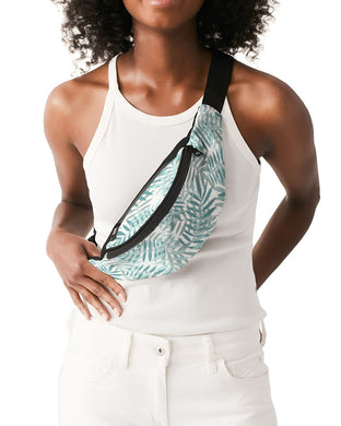 Layered Palms Crossbody Sling Bag