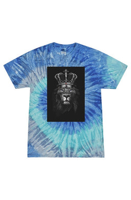 The Crowned King Blue Tie-Dye Tee