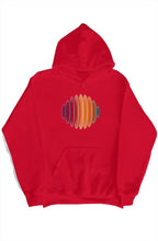 Load image into Gallery viewer, SMF 3D Retro Red Sunset Hoodie