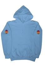 Load image into Gallery viewer, SMF 3D Retro Carolina Blue Sunset Hoodie