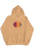 Load image into Gallery viewer, SMF 3D Retro Old Gold Sunset Hoodie