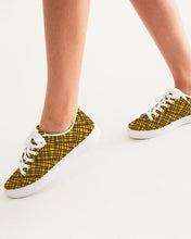 Load image into Gallery viewer, SMF Yellow Love Feminine Faux-Leather Sneaker